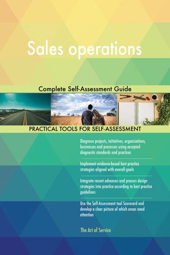 Cover image for Sales operations Complete Self-Assessment Guide