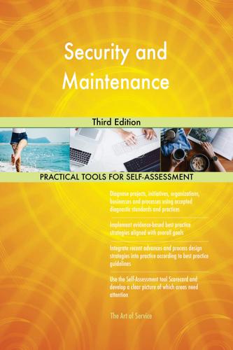 Cover image for Security and Maintenance Third Edition