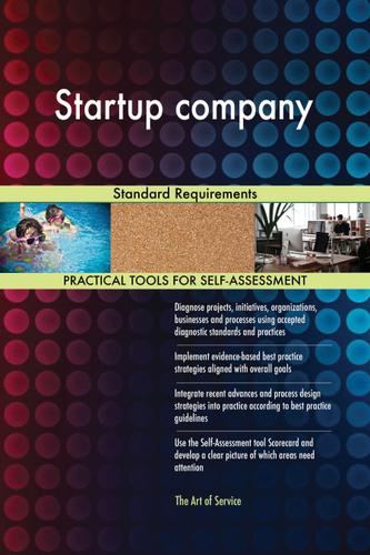 Cover image for Startup company Standard Requirements