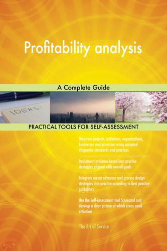 Cover image for Profitability analysis A Complete Guide
