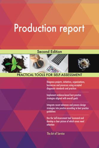 Cover image for Production report Second Edition