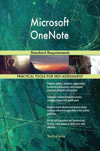Cover image for Microsoft OneNote Standard Requirements