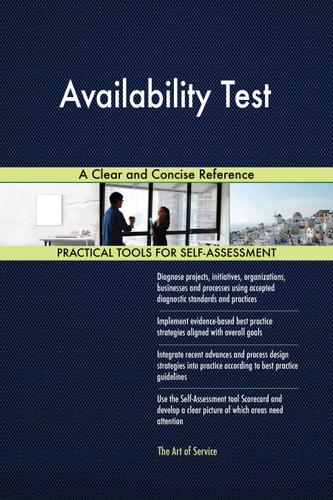 Cover image for Availability Test A Clear and Concise Reference