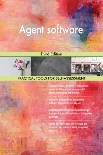Cover image for Agent software Third Edition