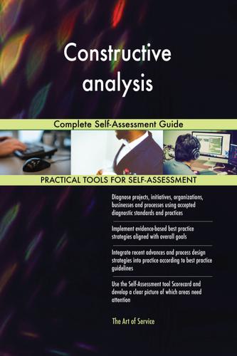 Cover image for Constructive analysis Complete Self-Assessment Guide