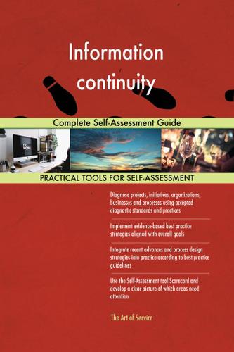 Cover image for Information continuity Complete Self-Assessment Guide