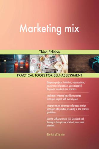 Cover image for Marketing mix Third Edition