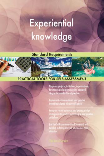 Cover image for Experiential knowledge Standard Requirements