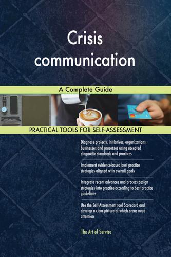 Cover image for Crisis communication A Complete Guide