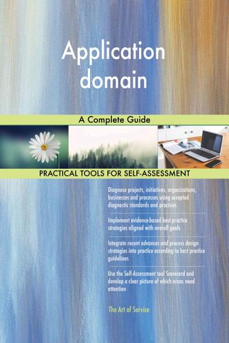 Cover image for Application domain A Complete Guide