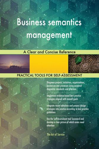 Cover image for Business semantics management A Clear and Concise Reference