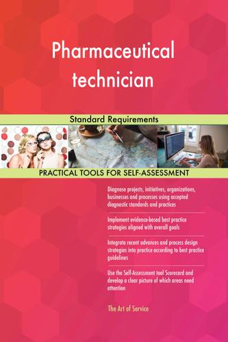 Cover image for Pharmaceutical technician Standard Requirements