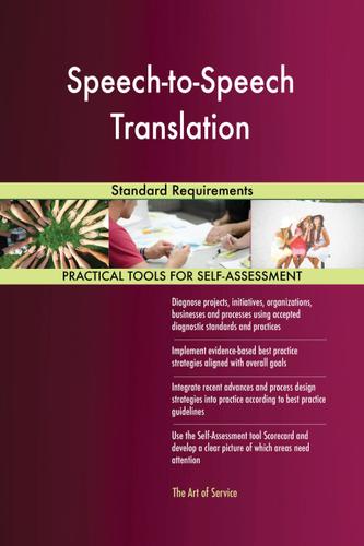 Cover image for Speech-to-Speech Translation Standard Requirements