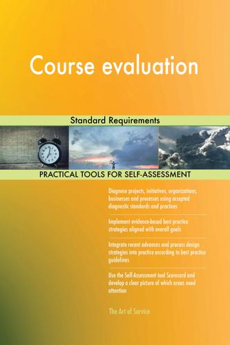 Cover image for Course evaluation Standard Requirements