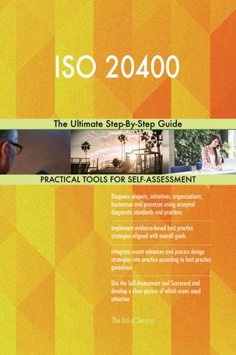 Cover image for ISO 20400 The Ultimate Step-By-Step Guide