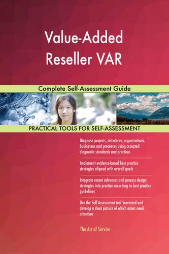Cover image for Value-Added Reseller VAR Complete Self-Assessment Guide