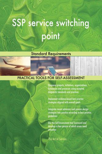 Cover image for SSP service switching point Standard Requirements
