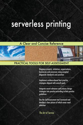 Cover image for serverless printing A Clear and Concise Reference