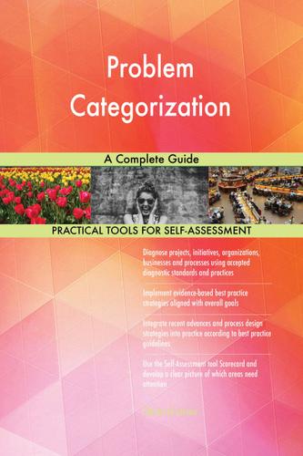 Cover image for Problem Categorization A Complete Guide