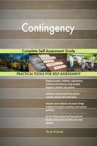 Cover image for Contingency Complete Self-Assessment Guide