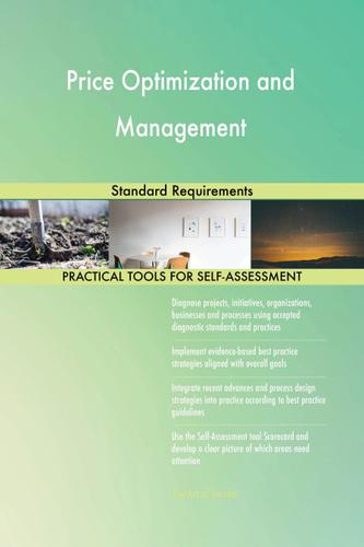 Cover image for Price Optimization and Management Standard Requirements