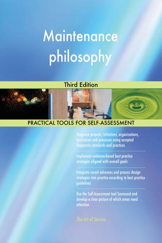 Cover image for Maintenance philosophy Third Edition