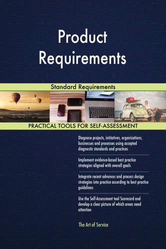 Cover image for Product Requirements Standard Requirements