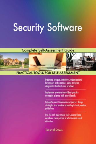 Cover image for Security Software Complete Self-Assessment Guide