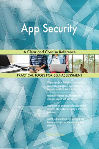 Cover image for App Security A Clear and Concise Reference