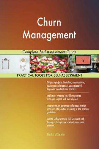 Cover image for Churn Management Complete Self-Assessment Guide