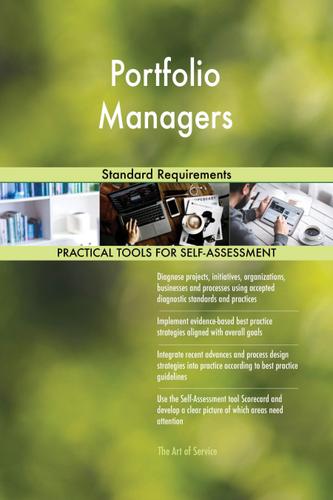Cover image for Portfolio Managers Standard Requirements