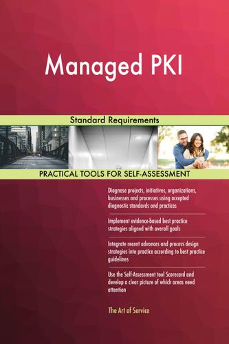 Cover image for Managed PKI Standard Requirements