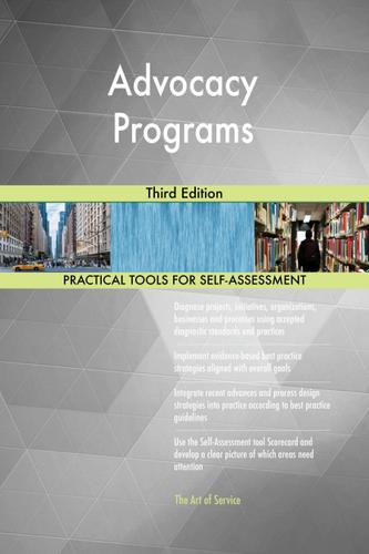 Cover image for Advocacy Programs Third Edition
