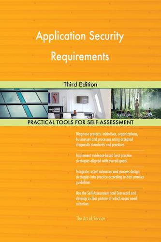 Cover image for Application Security Requirements Third Edition