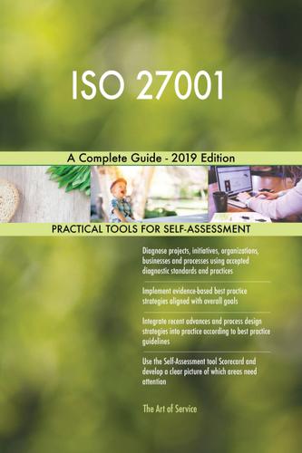 Cover image for ISO 27001 A Complete Guide - 2019 Edition