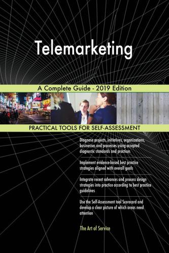 Cover image for Telemarketing A Complete Guide - 2019 Edition