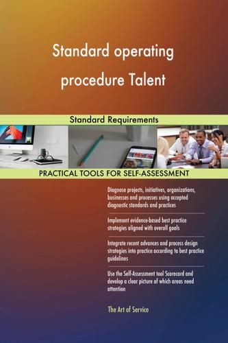 Cover image for Standard operating procedure Talent Standard Requirements