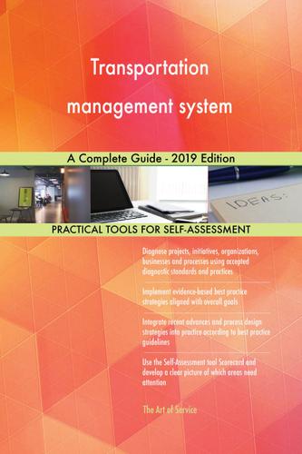 Cover image for Transportation management system A Complete Guide - 2019 Edition