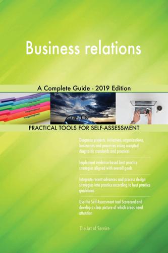 Cover image for Business relations A Complete Guide - 2019 Edition