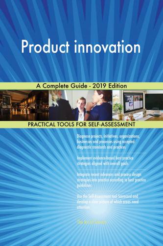 Cover image for Product innovation A Complete Guide - 2019 Edition