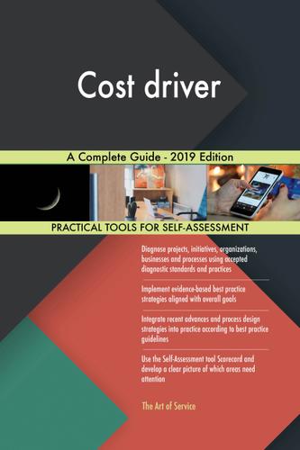 Cover image for Cost driver A Complete Guide - 2019 Edition