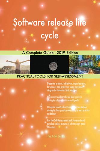 Cover image for Software release life cycle A Complete Guide - 2019 Edition