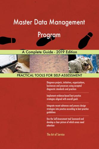 Cover image for Master Data Management Program A Complete Guide - 2019 Edition
