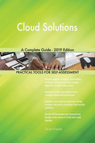 Cover image for Cloud Solutions A Complete Guide - 2019 Edition