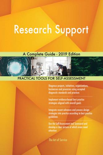 Cover image for Research Support A Complete Guide - 2019 Edition