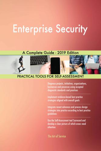 Cover image for Enterprise Security A Complete Guide - 2019 Edition