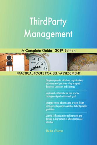 Cover image for ThirdParty Management A Complete Guide - 2019 Edition