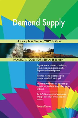 Cover image for Demand Supply A Complete Guide - 2019 Edition