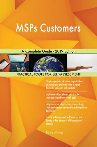 Cover image for MSPs Customers A Complete Guide - 2019 Edition