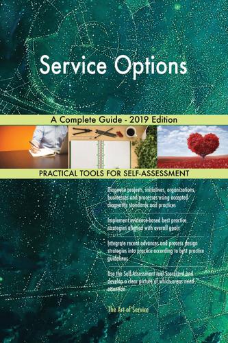Cover image for Service Options A Complete Guide - 2019 Edition